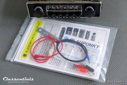 Blaupunkt Frankfurt 1972 Vintage Original High-End Classic Car Auto Radio for Jaguar E-type Series 2, Series 3, MG MGB and Other Cars 1970 - 1975