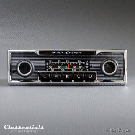 Becker EUROPA LMKU 1972 Vintage Original High-End Classic Car Auto Radio, Mercedes-Benz and Other Exclusive Cars 1968 -1978 - Including Deluxe Bluetooth Module!