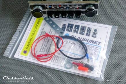 Blaupunkt Frankfurt 1972 Vintage Original High-End Auto Radio for Alfa Romeo GTV 2000, GT 1300 / 1600 'Lusso', Lancia, Peugeot & Others 1970 - 1976