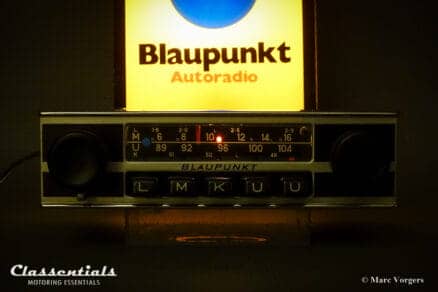 Blaupunkt Frankfurt 1972 Vintage Original High-End Auto Radio for Alfa Romeo GTV 2000, GT 1300 / 1600 'Lusso', Lancia, Peugeot & Others 1970 - 1976