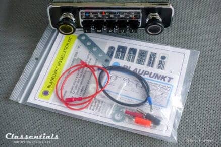 Blaupunkt Frankfurt 1972 Vintage Original High-End Classic Car Auto Radio for Alfa Romeo Giulia, Volvo P1800, 1800 E, ES and Other Classics, 1968 - 1973