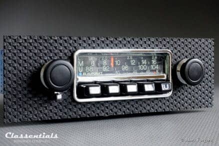 Blaupunkt Frankfurt 1972 Vintage Original High-End Classic Car Auto Radio for Porsche 911 - 912 F-Series Cars 1968 - 1973 Green Lettering