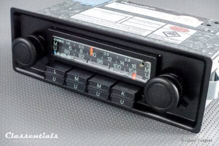 Blaupunkt Köln STEREO 1975 VERY RARE TOP-END Vintage Original Classic Car Auto Radio for Porsche 911 / 930 G-Series Models 1975 - 1978, Including Deluxe Stereo Bluetooth Module