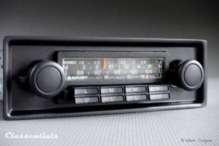 Blaupunkt Köln STEREO 1975 VERY RARE TOP-END Vintage Original Classic Car Auto Radio for Porsche 911 / 930 G-Series Models 1975 - 1978, Including Deluxe Stereo Bluetooth Module