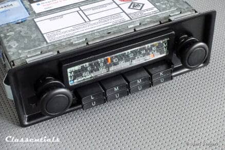 Blaupunkt Köln STEREO 1975 VERY RARE TOP-END Vintage Original Classic Car Auto Radio for Porsche 911 / 930 G-Series Models 1975 - 1978, Including Deluxe Stereo Bluetooth Module