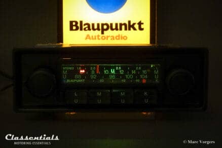 Blaupunkt Köln STEREO 1975 VERY RARE TOP-END Vintage Original Classic Car Auto Radio for Porsche 911 / 930 G-Series Models 1975 - 1978, Including Deluxe Stereo Bluetooth Module