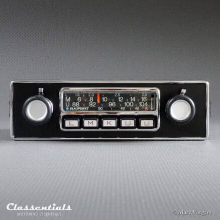 Blaupunkt Frankfurt STEREO 1972 ULTRA RARE Vintage Original High-End Classic Car Auto Radio for BMW 2002 Tii With Airco - Including Classentials Deluxe Bluetooth Module