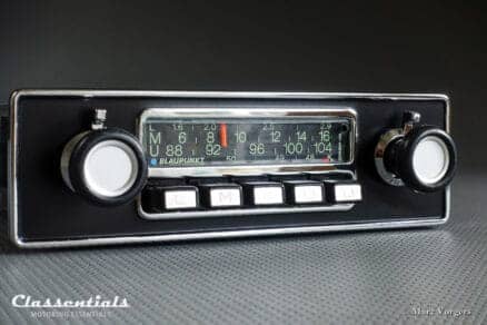 Blaupunkt Frankfurt STEREO 1972 ULTRA RARE Vintage Original High-End Classic Car Auto Radio for BMW 2002 Tii With Airco - Including Classentials Deluxe Bluetooth Module