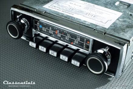 Blaupunkt Frankfurt STEREO 1971 ULTRA RARE Vintage Original TOP-END Auto Radio for Aston Martin DB6 1965 - 1971 Including Classentials Deluxe Stereo Bluetooth Module