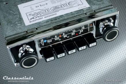 Blaupunkt Frankfurt STEREO 1971 ULTRA RARE Vintage Original TOP-END Auto Radio for Aston Martin DB6 1965 - 1971 Including Classentials Deluxe Stereo Bluetooth Module