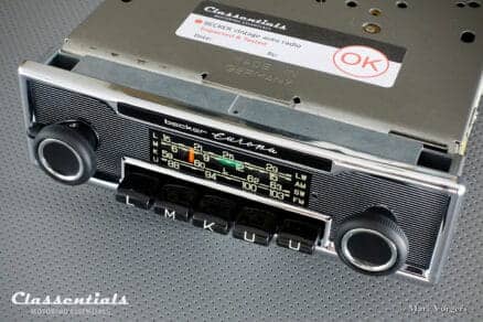 Becker EUROPA LMKU 1968 Vintage Original High-End Classic Car Auto Radio, Mercedes-Benz and Other Exclusive Cars 1968 - 1976