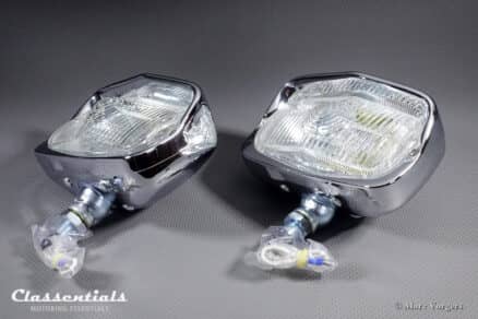 Vintage Original 1960s S.E.V. MARCHAL ‘Fantastic’ Iode 656 Fog-Lamps, Alfa Romeo, Aston Martin, Delage, Facel Vega, Ferrari, Maserati, Lancia, Porsche – BRAND NEW SET in Original Boxes