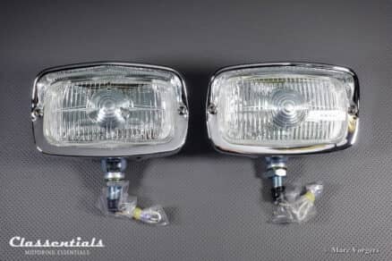 Vintage Original 1960s S.E.V. MARCHAL ‘Fantastic’ Iode 656 Fog-Lamps, Alfa Romeo, Aston Martin, Delage, Facel Vega, Ferrari, Maserati, Lancia, Porsche – BRAND NEW SET in Original Boxes