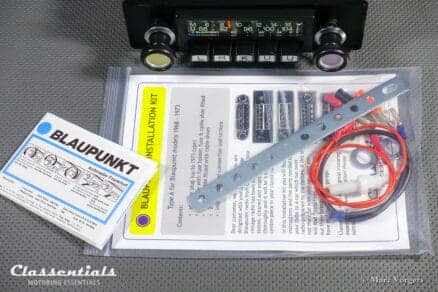 Blaupunkt Frankfurt STEREO 1972 ULTRA RARE Vintage Original High-End Classic Car Auto Radio for BMW models from 1974 - Including Classentials Deluxe Bluetooth Module