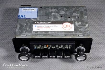 Blaupunkt Frankfurt STEREO 1972 ULTRA RARE Vintage Original High-End Classic Car Auto Radio for BMW models from 1974 - Including Classentials Deluxe Bluetooth Module