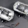 SOLD to the United States: LUCAS LR8 "SQUARE-8" Vintage Original Never Installed 1960s - 1970s Long-Range Spot- / Driving-Lamps - Aston Martin, Jaguar, Jensen, Rover, Triumph - Image 2