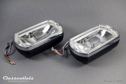 SOLD to the United States: LUCAS LR8 "SQUARE-8" Vintage Original Never Installed 1960s - 1970s Long-Range Spot- / Driving-Lamps - Aston Martin, Jaguar, Jensen, Rover, Triumph - Image 5