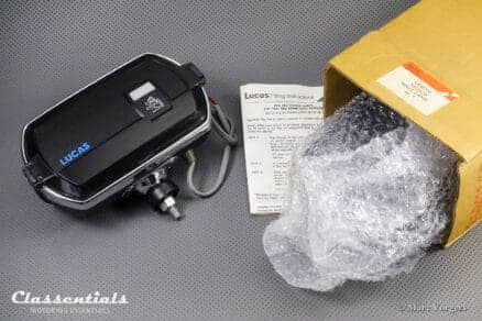 SOLD to the United States: LUCAS LR8 "SQUARE-8" Vintage Original Never Installed 1960s - 1970s Long-Range Spot- / Driving-Lamps - Aston Martin, Jaguar, Jensen, Rover, Triumph - Image 10