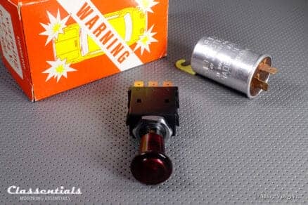 SOLD OUT: CARTIER "SIGNOSTOP" Warning Light / Lamp Installation Kit 6-12-24 Volt for 1960s and 1970s Cars and Trucks - Image 2