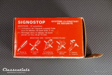 SOLD OUT: CARTIER "SIGNOSTOP" Warning Light / Lamp Installation Kit 6-12-24 Volt for 1960s and 1970s Cars and Trucks - Image 5