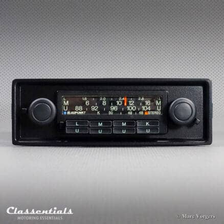 SOLD to the United States: BLAUPUNKT FRANKFURT STEREO 1975 HIGH-END Vintage Original Auto Radio for Porsche 911 / 930 G-Series Models 1975 - 1978 Including Classentials Deluxe Bluetooth Module!