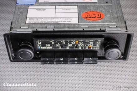 SOLD to the United States: BLAUPUNKT FRANKFURT STEREO 1975 HIGH-END Vintage Original Auto Radio for Porsche 911 / 930 G-Series Models 1975 - 1978 Including Classentials Deluxe Bluetooth Module! - Image 5