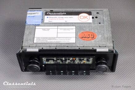 SOLD to the United States: BLAUPUNKT FRANKFURT STEREO 1975 HIGH-END Vintage Original Auto Radio for Porsche 911 / 930 G-Series Models 1975 - 1978 Including Classentials Deluxe Bluetooth Module! - Image 11