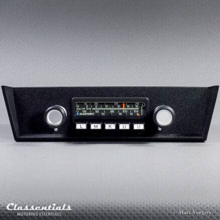 SUPER RARE Blaupunkt Frankfurt STEREO RALLYE 20W 1972 TOP-END Classic Car Auto Radio + 2 x 20 Watt Booster for 1969 - 1975 BMW 1800 / 2000 / 2800 CS 2.8 / 3.0 CS / CSI Models - Classentials DeLuxe Stereo Bluetooth Module