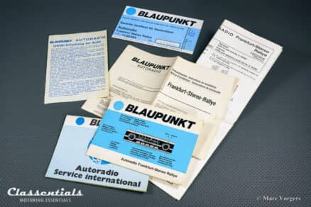 SOLD: SUPER RARE Brand New BLAUPUNKT FRANKFURT STEREO RALLYE 20W TOP-END Classic Car Auto Radio SET for 1972 - 1977 BMW E3 2500 / 2800 and E9 CS / CSI Models - Including Classentials DeLuxe Stereo Bluetooth Module! - Image 11