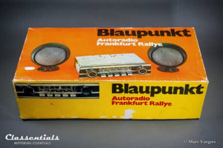 SOLD: SUPER RARE Brand New BLAUPUNKT FRANKFURT STEREO RALLYE 20W TOP-END Classic Car Auto Radio SET for 1972 - 1977 BMW E3 2500 / 2800 and E9 CS / CSI Models - Including Classentials DeLuxe Stereo Bluetooth Module! - Image 8