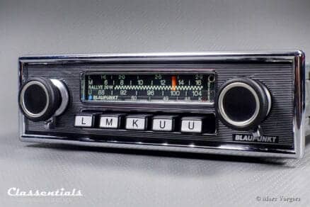 SUPER RARE Blaupunkt Frankfurt STEREO RALLYE 20W 1972 TOP-END Classic Car Auto Radio BSB 40-2 Booster for 1968 - 1975 Mercedes-Benz (SL) Models W113 R107 C107 Classentials DeLuxe Stereo Bluetooth Module