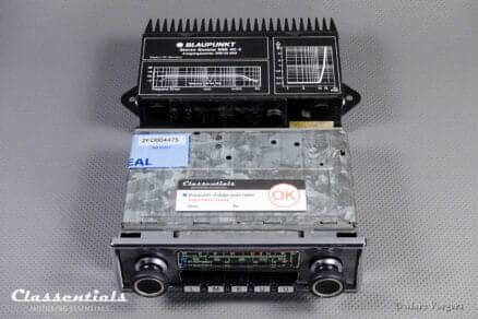 SUPER RARE Blaupunkt Frankfurt STEREO RALLYE 20W 1972 TOP-END Classic Car Auto Radio BSB 40-2 Booster for 1968 - 1975 Mercedes-Benz (SL) Models W113 R107 C107 Classentials DeLuxe Stereo Bluetooth Module