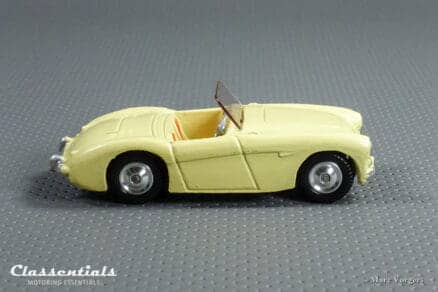 1960s Corgi Toys Austin Healey Sports Car 300 Cream With Spun Hubs Near MINT collectors item