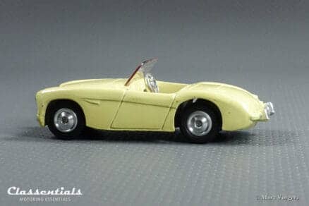 1960s Corgi Toys Austin Healey Sports Car 300 Cream With Spun Hubs Near MINT collectors item