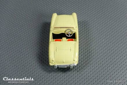 1960s Corgi Toys Austin Healey Sports Car 300 Cream With Spun Hubs Near MINT collectors item