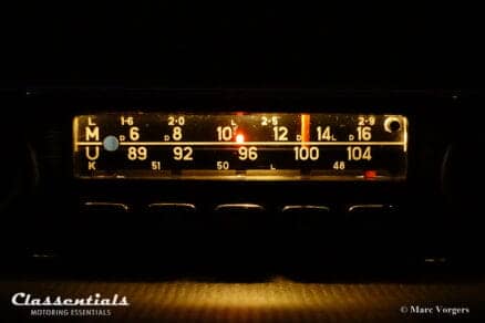 Blaupunkt Frankfurt 7631 7632 1971 1972 dial auto radio dial by night lighting