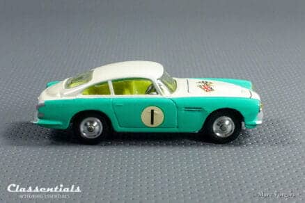 1960s Corgi Toys Aston Martin DB4 Competition Model Number one 1 309 open air-scoop Very Near MINT collectors item