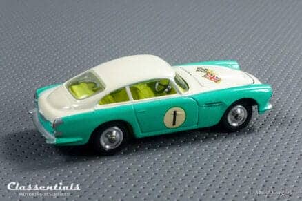 1960s Corgi Toys Aston Martin DB4 Competition Model Number one 1 309 open air-scoop Very Near MINT collectors item