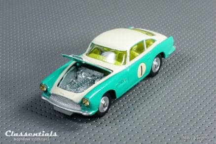 1960s Corgi Toys Aston Martin DB4 Competition Model Number one 1 309 open air-scoop Very Near MINT collectors item