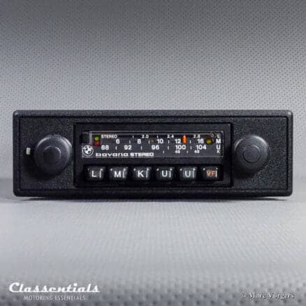 BMW BAVARIA STEREO 1978 HIGH-END Vintage Original Classic Car Auto Radio for BMW cars 1978 - 1982 Classentials DeLuxe Stereo Bluetooth Module