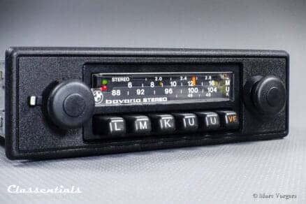 BMW BAVARIA STEREO 1978 HIGH-END Vintage Original Classic Car Auto Radio for BMW cars 1978 - 1982 Classentials DeLuxe Stereo Bluetooth Module