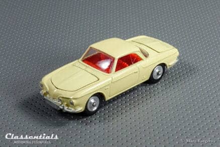 1960s Corgi Toys Volkswagen 1500 Karmann Ghia #239 Rare Beige - Near MINT - collectors item