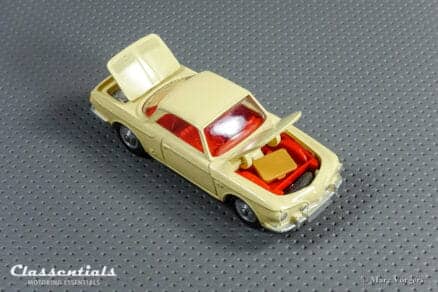 1960s Corgi Toys Volkswagen 1500 Karmann Ghia #239 Rare Beige - Near MINT - collectors item