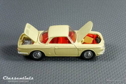 1960s Corgi Toys Volkswagen 1500 Karmann Ghia #239 Rare Beige - Near MINT - collectors item