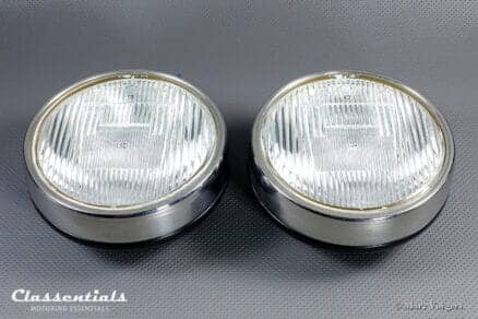 Vintage Original 1960 1960s 1970 1970s DUCELLIER RALLYE 160 mm Fog Cornering Lamps Peugeot Renault Gordini Matra Simca Fiat