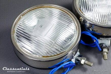 Vintage Original 1960 1960s 1970 1970s DUCELLIER RALLYE 160 mm Fog Cornering Lamps Peugeot Renault Gordini Matra Simca Fiat