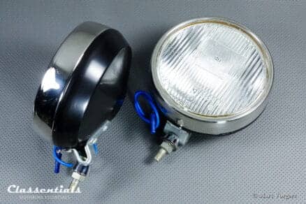 Vintage Original 1960 1960s 1970 1970s DUCELLIER RALLYE 160 mm Fog Cornering Lamps Peugeot Renault Gordini Matra Simca Fiat