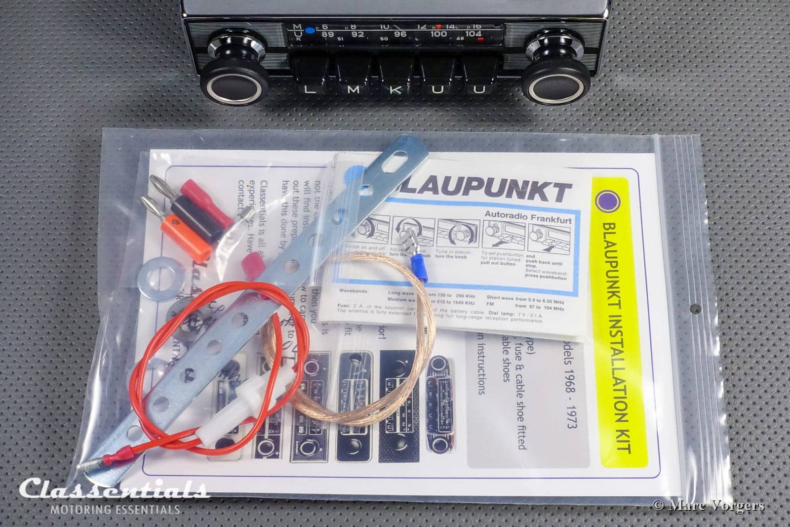 SOLD to Belgium: BLAUPUNKT FRANKFURT 1972 Vintage Original High-End Auto  Radio for Alfa Romeo Giulia, Aston Martin DBS, Lancia, Jaguar, Peugeot,  Triumph & Others 1968 - 1974, Including Classentials Deluxe Bluetooth  module! - Classentials