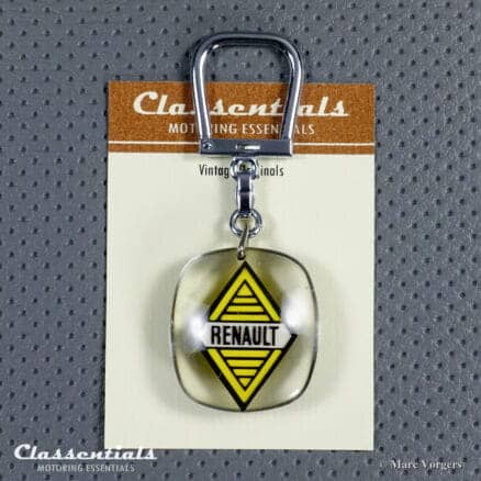 Vintage Original 1950 - 1960 Bourbon RENAULT Key Ring - EXCELLENT Collectors Item schlusselanhanger sleutelhanger porte cle cles chiavi