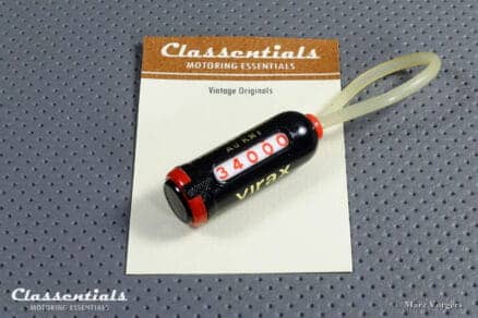 Vintage Original 1950s - 1960s Kilnot France VIRAX Oil Change Reminder Keyring schlusselanhamger, sleutelhanger porte cle cles chiavi